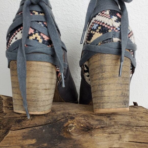 Corrina bobo western style booties faux leather - Picture 5 of 7